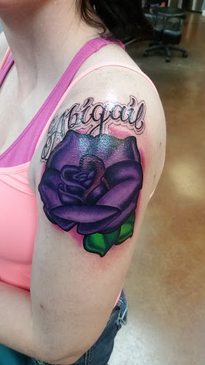 Explore fly fishing tattoo ideas, creative tattoo ideas in Arlington, available at Urbans Tattoo & Piercing Studio