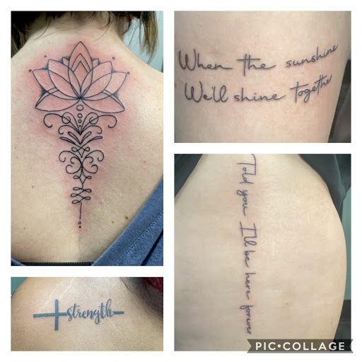 Explore cool cross tattoo ideas, creative tattoo ideas in Meridian, available at Creative Pain Tattoo Studio