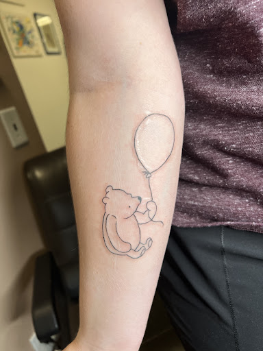 Explore patchwork tattoos ideas, creative tattoo ideas in Harrisonburg, available at Liberty Street Tattoos