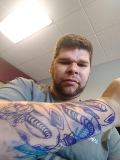 Explore long thin tattoo ideas, creative tattoo ideas in Bakersfield, available at Top Hat Art Collective