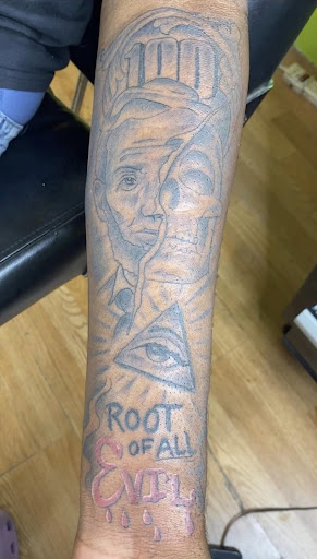 Explore moon phase tattoo ideas, creative tattoo ideas in Chicago, available at Stencils Art Tattoos