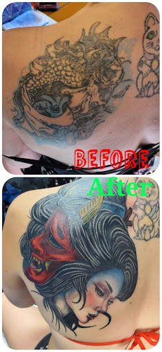 Explore broken glass tattoo ideas, creative tattoo ideas in Appleton, available at Soul Sketch Ink