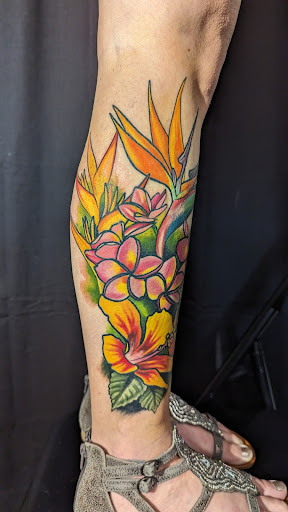 Explore cover up shoulder tattoo ideas, creative tattoo ideas in Saint Paul Park, available at Lady Liberty Tattoo