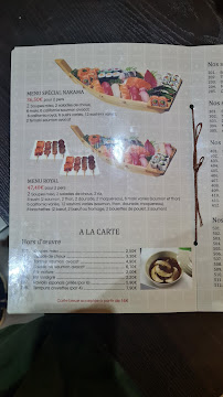 Sushi Nakama à Romilly-sur-Seine menu