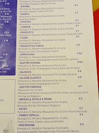 Menu / carte de MOBY DICK à Piove di Sacco