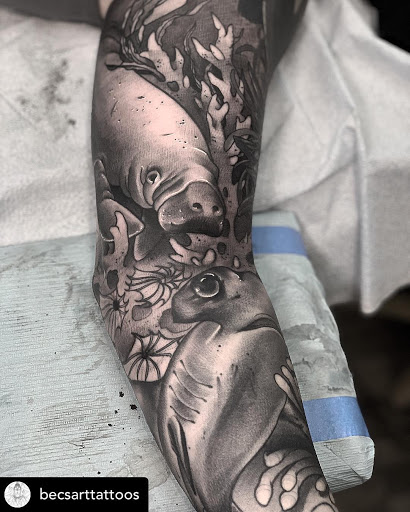 Explore alice in wonderland tattoo ideas, creative tattoo ideas in Norwalk, available at Organic Ink Tattoo