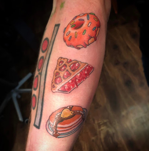 Explore rosary tattoo ideas, creative tattoo ideas in Lawrence, available at Standard Electric Tattooing