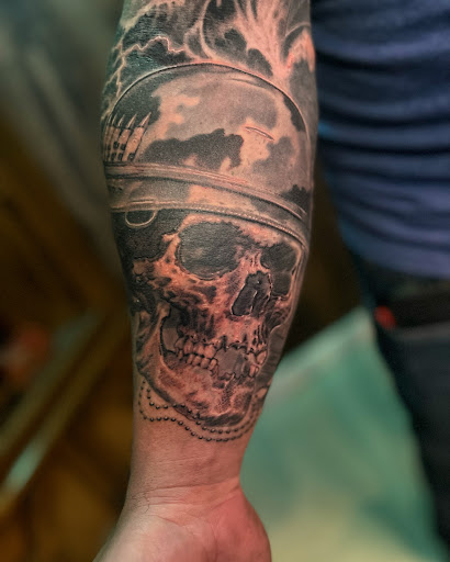 Explore mateo tattoo ideas, creative tattoo ideas in Hudson, available at The Bohemian Social Club