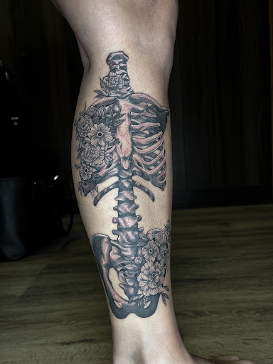 Explore ankle tattoo ideas for females, creative tattoo ideas in Fairmont, available at Heretic Ink