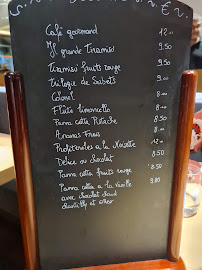 La Trattoria à Menton menu