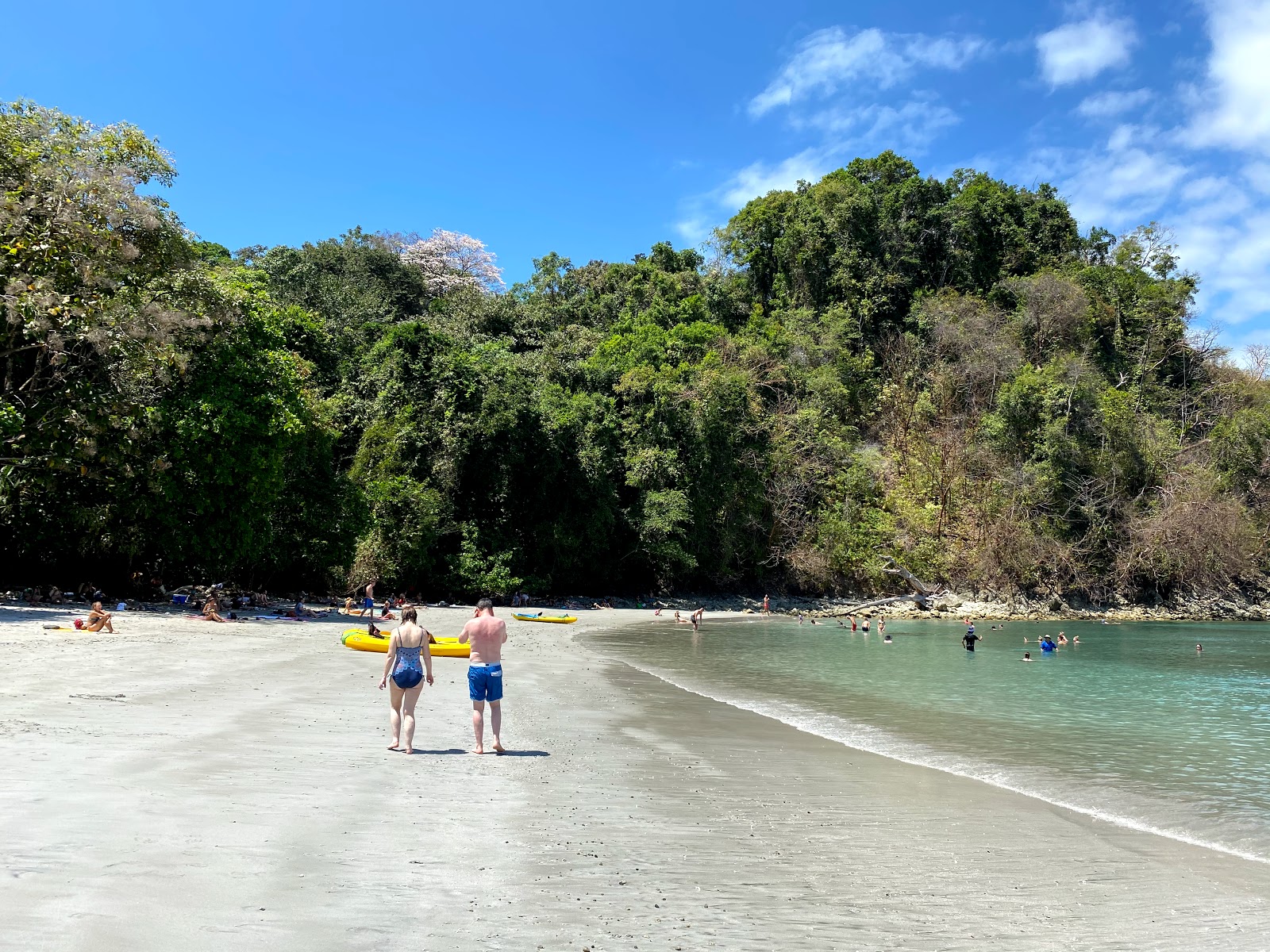 Foto van Playa Biesanz met turquoise puur water oppervlakte