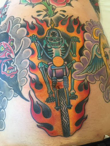 Explore hawaii tattoo ideas for men, creative tattoo ideas in Warrenville, available at NoodlesTattoo Co. & Studio