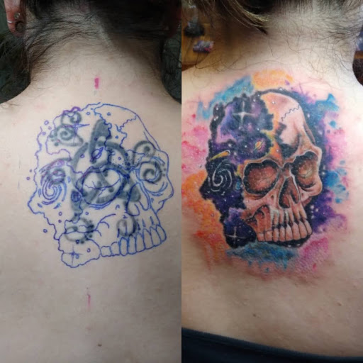 Explore upper arm tattoo ideas for guys, creative tattoo ideas in Chester, available at Anchored Arms Custom Tattoo