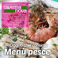 Restaurant Taverna Nova Ristorante Pizzeria à Eboli (le menu)