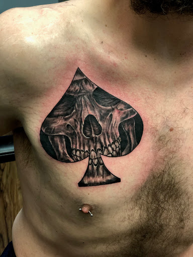 Explore skydiving tattoo ideas, creative tattoo ideas in Amarillo, available at Tattoo Spa LLC