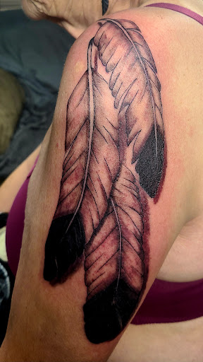 Explore chest tattoo ideas woman, creative tattoo ideas in Pahrump, available at Social Suicide Tattoos