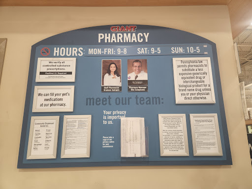 Pharmacy «Giant Pharmacy», reviews and photos, 2300 Linglestown Rd, Harrisburg, PA 17110, USA