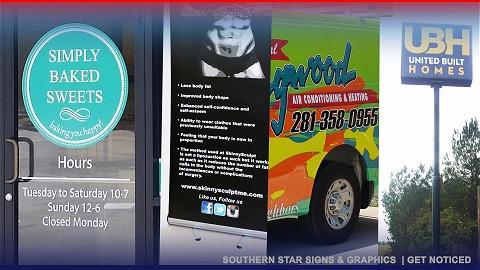 Sign Shop «Southern Star Signs & Graphics», reviews and photos, 22285 Ford Rd Suite 100, Porter, TX 77365, USA