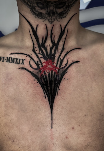 Explore demon tattoo ideas, creative tattoo ideas in Buford, available at Wild Tribe Tattoos and Piercings