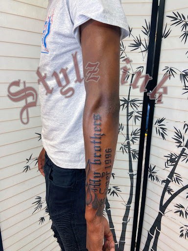 Explore arm sleeve tattoo ideas for females, creative tattoo ideas in Waldorf, available at Hypnotique Ink