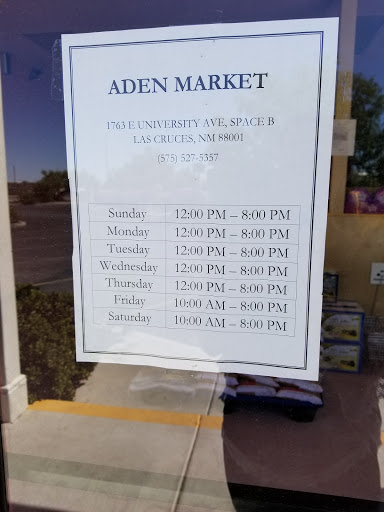 Grocery Store «Aden Market», reviews and photos, 1763 E University Ave b, Las Cruces, NM 88001, USA