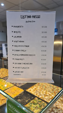 Pizzeria Pizza Express à Peschiera del Garda (le menu)