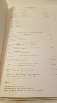 Klosterwirt Schönbrunn à Röhrmoos menu