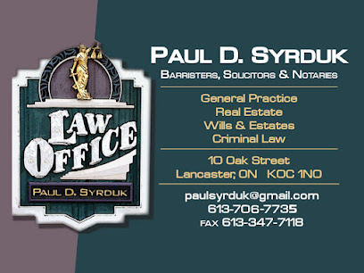 Paul D. Syrduk Lawyer