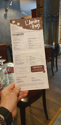 L'Arrière Pays à Lille menu