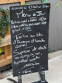 Le 4 sens à Laudun-l'Ardoise menu