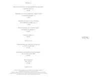 Menu / carte de Vineria Enoteca Fuoriporta à Crema