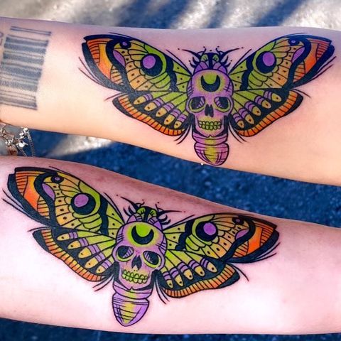Explore memorial portrait tattoo ideas, creative tattoo ideas in San Antonio, available at Firme Copias Tattoo Studio