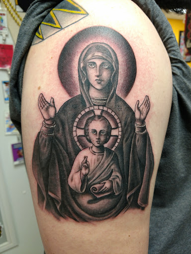 Explore tattoo room ideas, creative tattoo ideas in Marietta, available at Monkeys Uncle Tattoo