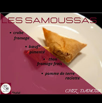 Chez Damour à Fréjus menu