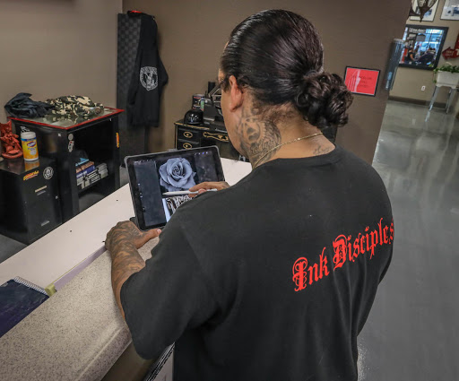 Explore luna moth tattoo ideas, creative tattoo ideas in Modesto, available at Ink Disciples Tattoo Parlor