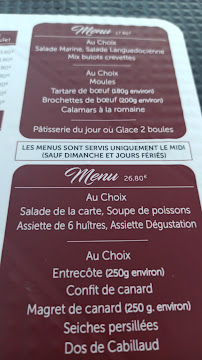 Restaurant CÔTÉ SUD à Fleury - menu / carte
