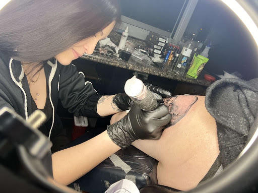 Explore small hunting tattoo ideas, creative tattoo ideas in Aurora, available at Aztek Tattoo