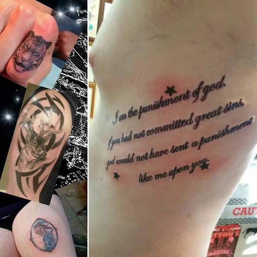 Explore tattoo ideas on lower stomach, creative tattoo ideas in Elko, available at Tom Custom Tattoos and Body Piercing Studio