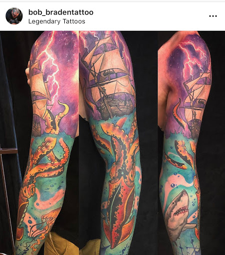 Explore amore tattoo ideas, creative tattoo ideas in Tarpon Springs, available at Legendary Custom Tattoos and Piercings