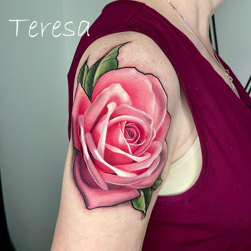 Explore left arm tattoo ideas, creative tattoo ideas in Sanford, available at Venom Ink Tattoo