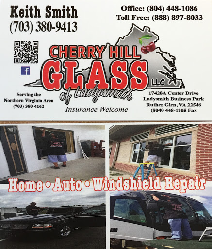 Auto Glass Shop «Cherry Hill Glass», reviews and photos, 17428 Center Dr # A, Ruther Glen, VA 22546, USA