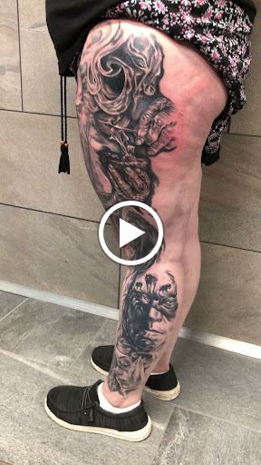 Explore italian flag tattoo ideas, creative tattoo ideas in Luverne, available at Conspiracy Tattoo MN