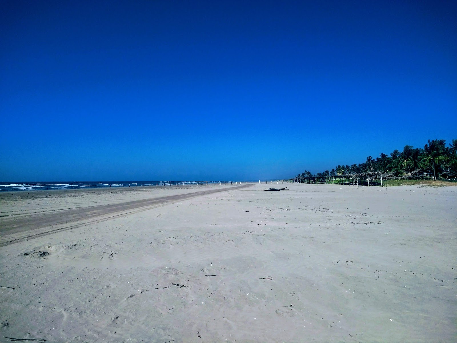 Zdjęcie Novillero Nayarit beach z powierzchnią turkusowa woda