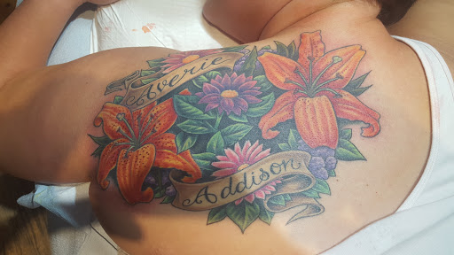 Explore ideas for chest tattoos men, creative tattoo ideas in Baldwinsville, available at Tymeless Tattoo