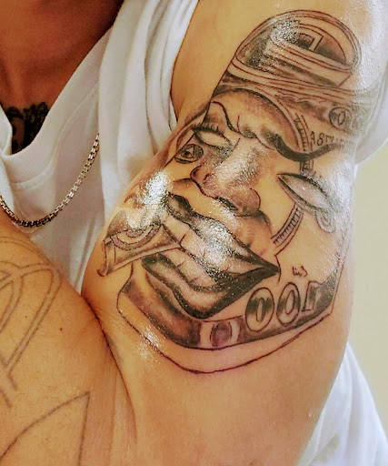 Explore pelican tattoo ideas, creative tattoo ideas in Carrollton, available at Neeces UniqueINK