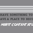Misfits Content Studio