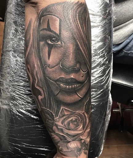 Explore mens christian tattoo ideas, creative tattoo ideas in Silver City, available at Independent Ink Tattoo