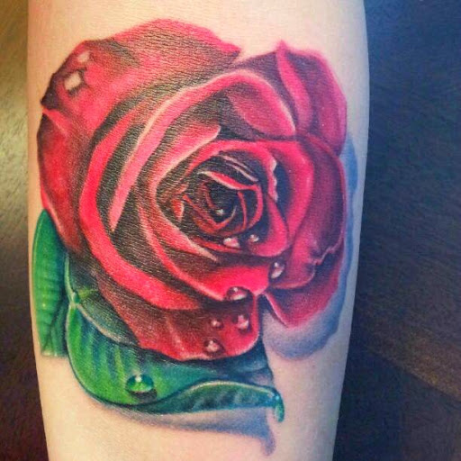 Find harley quinn and poison ivy tattoo ideas for your next unique tattoo in Spokane at Anchored Art Tattoo