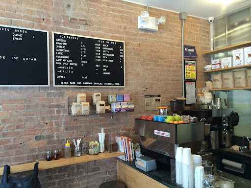 Coffee Shop «The Jolly Goat Coffee Bar», reviews and photos, 515 W 47th St, New York, NY 10036, USA