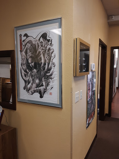 Explore men tattoo ideas leg, creative tattoo ideas in Longview, available at Surreal Skin